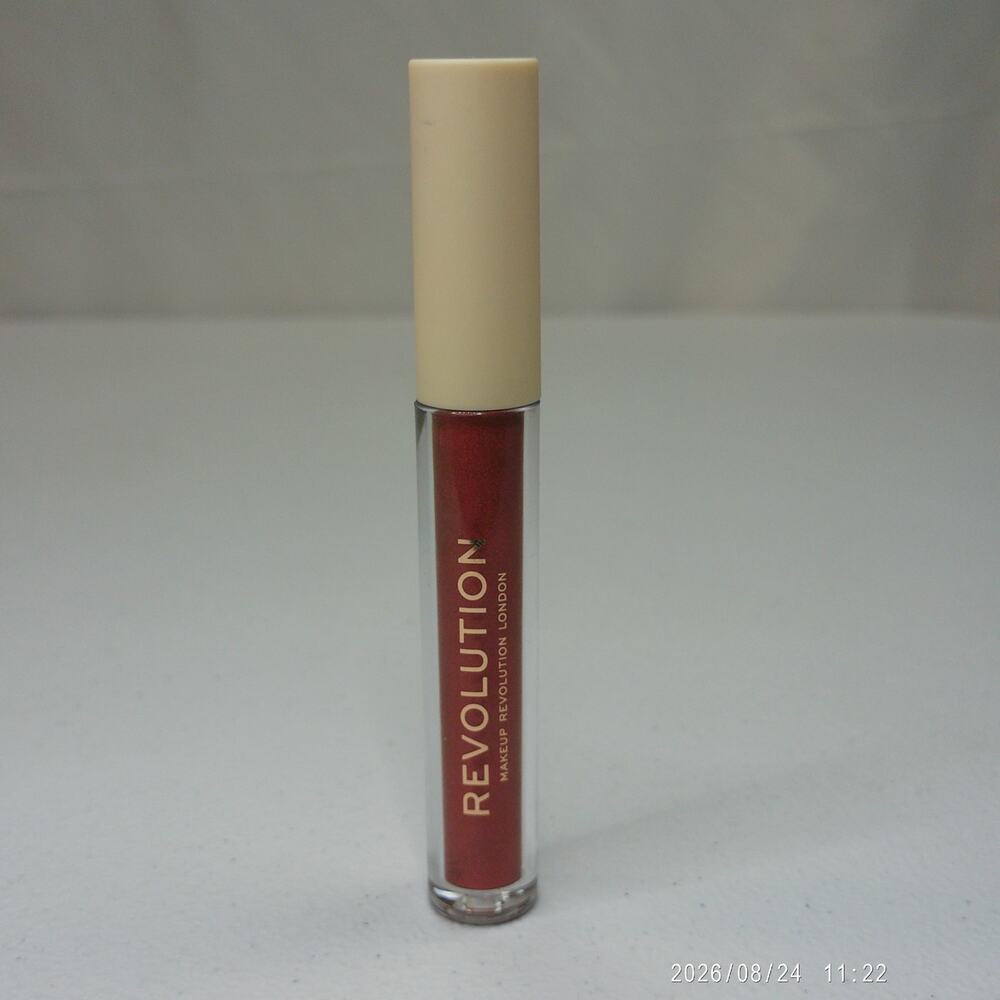 REVOLUTION Nudes Collection Metallic Lip Gloss Pixelated New No Seal